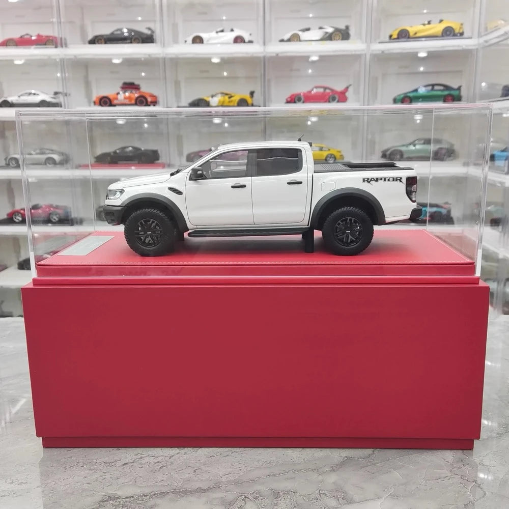 [MK Trax] 1:18 Ford 2019 Ranger Raptor bianco modellino di auto resina