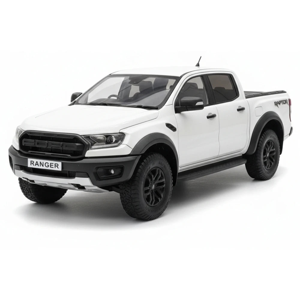 [MK Trax] 1:18 Ford 2019 Ranger Raptor bianco modellino di auto resina
