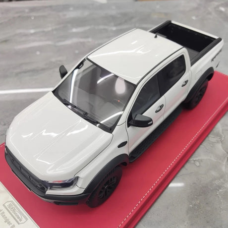[MK Trax] 1:18 Ford 2019 Ranger Raptor White Model Car Resin