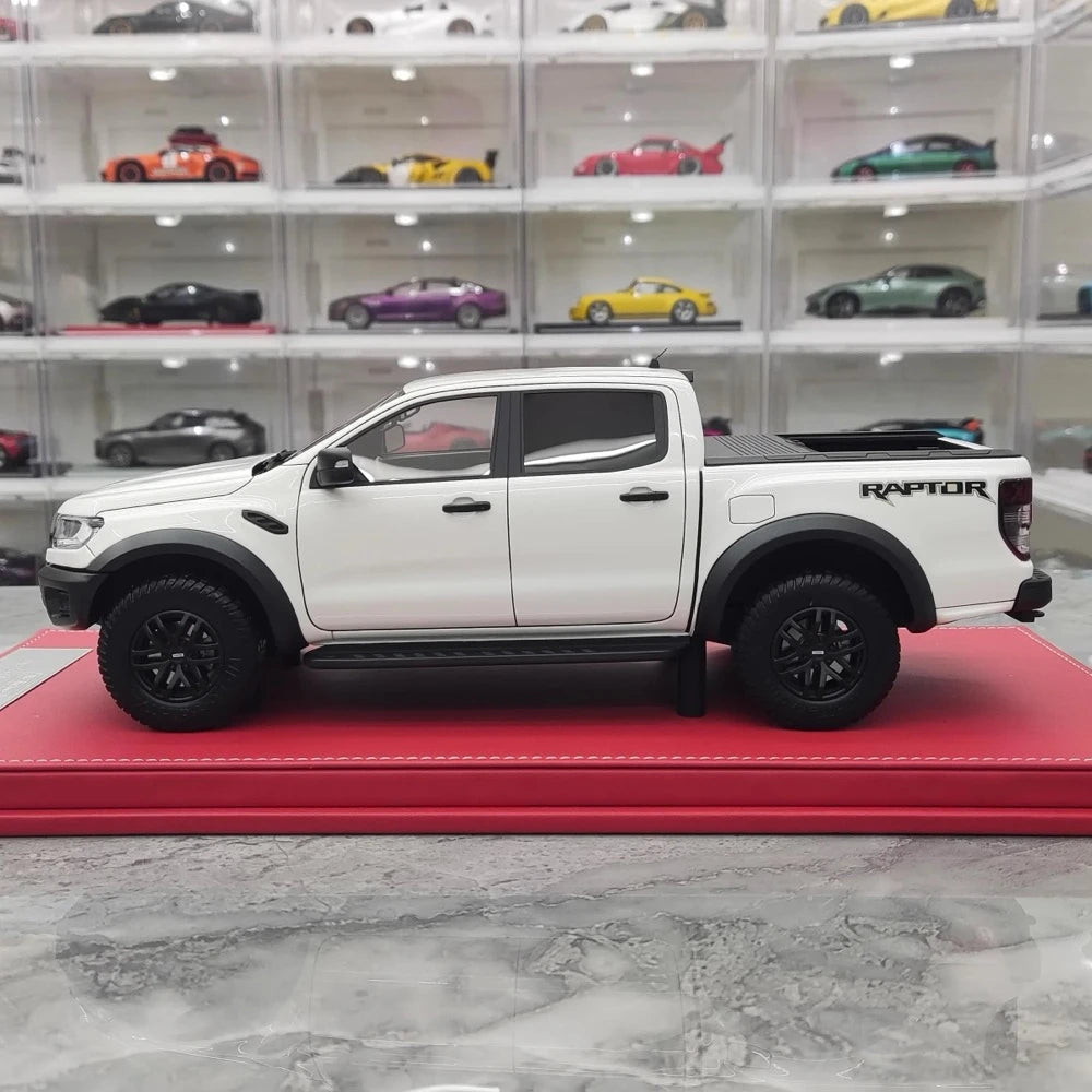 [MK Trax] 1:18 Ford 2019 Ranger Raptor bianco modellino di auto resina