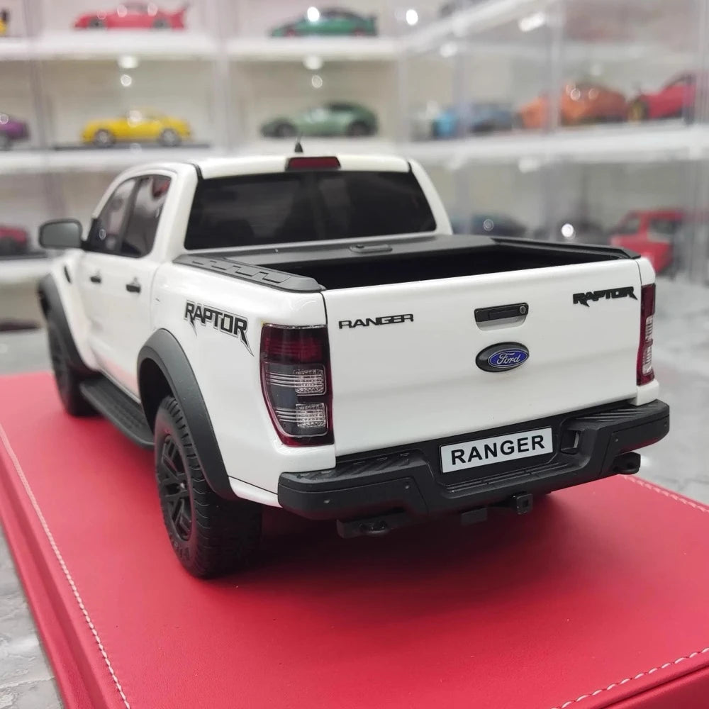 [MK Trax] 1:18 Ford 2019 Ranger Raptor bianco modellino di auto resina