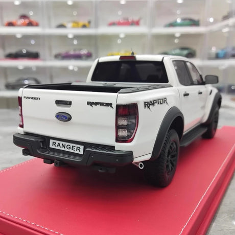 [MK Trax] 1:18 Ford 2019 Ranger Raptor White Model Car Resin