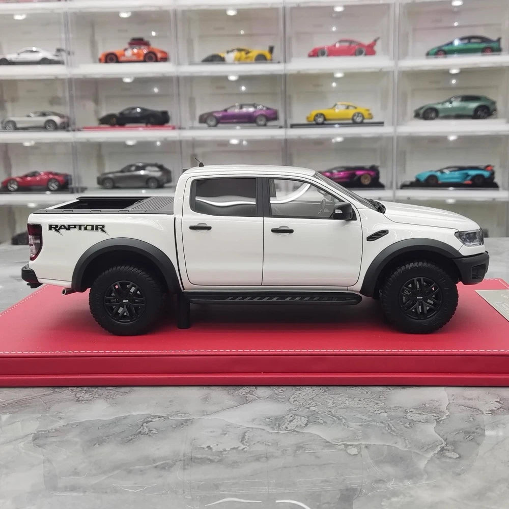 [MK Trax] 1:18 Ford 2019 Ranger Raptor bianco modellino di auto resina