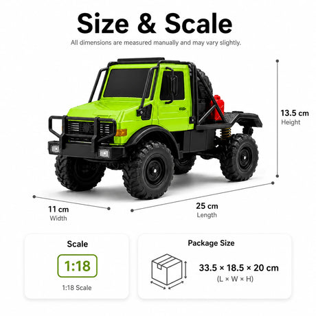 MN MN-333 1:18 RC زاحف 4WD RTR RC سيارة RC سيارة