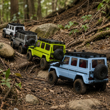 MN MN-86S 1:12 Mercedes-Benz G500 RC الزاحف الذي تعرضت لفرشاة سيارة RC سيارة 4WD RTR RC