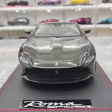 [MR Collection] 1:18 Ferrari 2023 Roma Spider Black Model Car Resin