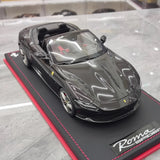 [MR Collection] 1:18 Ferrari 2023 Roma Spider Black Model Car Resin