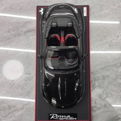[MR Collection] 1:18 Ferrari 2023 Roma Spider Black Model Car Resin
