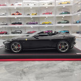 [MR Collection] 1:18 Ferrari 2023 Roma Spider Black Model Car Resin