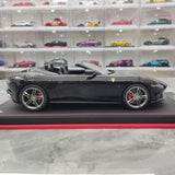 [MR Collection] 1:18 Ferrari 2023 Roma Spider Black Model Car Resin
