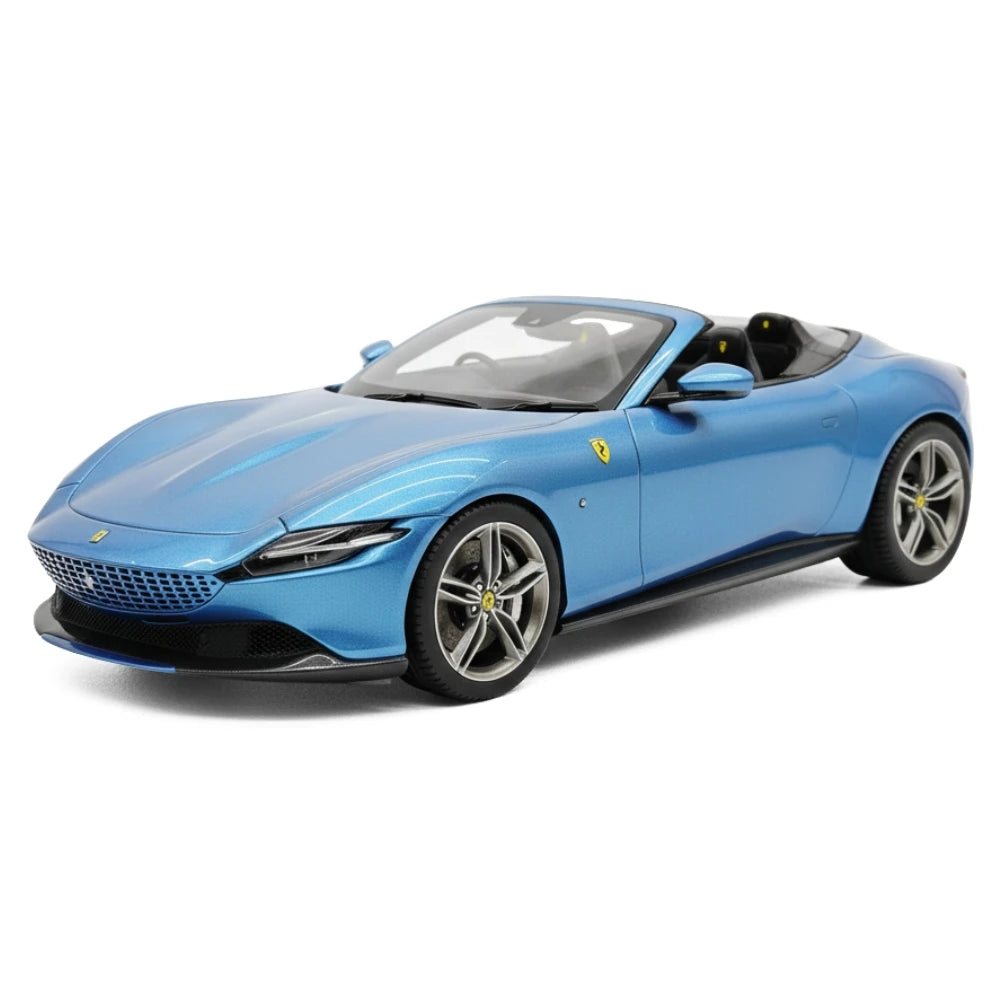 [MR Collection] 1:18 Ferrari 2023 Roma Spider Blue Model Car Resin