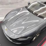 [MR Collection] 1:18 Ferrari 2023 Roma Spider Gray Model Car Resin