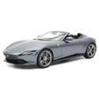 [MR Collection] 1:18 Ferrari 2023 Roma Spider Gray Model Car Resin