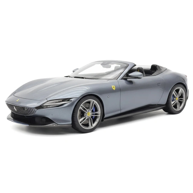 [MR Collection] 1:18 Ferrari 2023 Roma Spider Gray Model Car Resin
