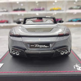 [MR Collection] 1:18 Ferrari 2023 Roma Spider Gray Model Car Resin
