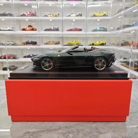 [MR Collection] 1:18 Ferrari 2023 Roma Spider Green Model Car Resin