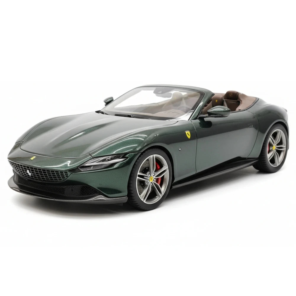 [MR Collection] 1:18 Ferrari 2023 Roma Spider Green Model Car Resin
