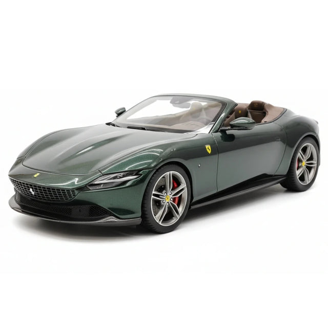 [MR Collection] 1:18 Ferrari 2023 Roma Spider Green Model Car Resin