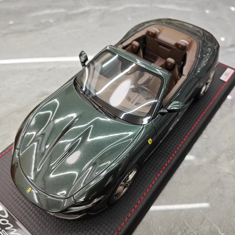 [MR Collection] 1:18 Ferrari 2023 Roma Spider Green Model Car Resin