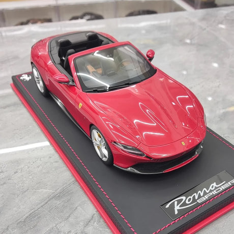 [MR Collection] 1:18 Ferrari 2023 Roma Spider Red Model Car Resin
