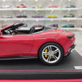 [MR Collection] 1:18 Ferrari 2023 Roma Spider Red Model Car Resin