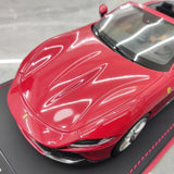 [MR Collection] 1:18 Ferrari 2023 Roma Spider Red Model Car Resin