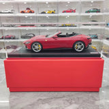[MR Collection] 1:18 Ferrari 2023 Roma Spider Red Model Car Resin