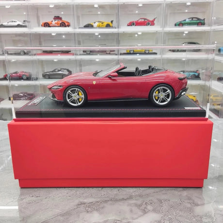 [MR Collection] 1:18 Ferrari 2023 Roma Spider Red Model Car Resin