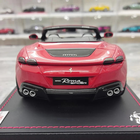 [MR Collection] 1:18 Ferrari 2023 Roma Spider Red Model Car Resin
