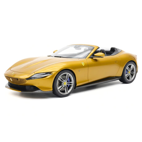 [MR Collection] 1:18 Ferrari 2023 Roma Spider Yellow Model Car Resin