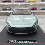 [MR Collection] 1:18 Ferrari 2023 Roma Spider Light Blue Model Car Resin