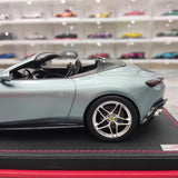 [MR Collection] 1:18 Ferrari 2023 Roma Spider Light Blue Model Car Resin