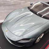[MR Collection] 1:18 Ferrari 2023 Roma Spider Light Blue Model Car Resin