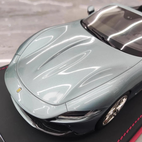 [MR Collection] 1:18 Ferrari 2023 Roma Spider Light Blue Model Car Resin