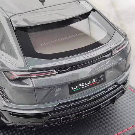 [MR Collection] 1:18 Lamborghini 2018 URUS S Gray Model Car Resin