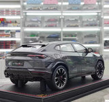 [MR Collection] 1:18 Lamborghini 2018 URUS S grigio modellino di auto resina