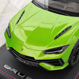 [MR Collection] 1:18 Lamborghini 2018 URUS S Green Model Car Resin