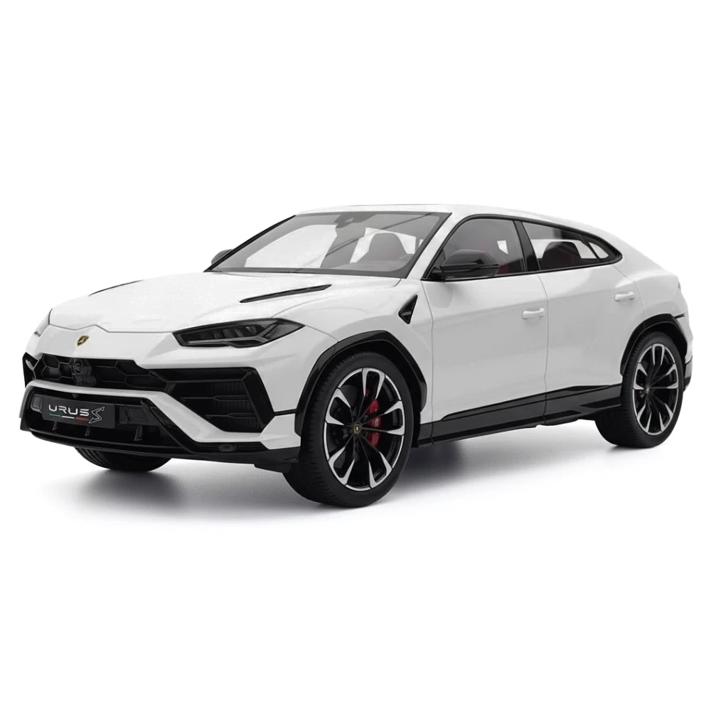 [MR Collection] 1:18 Lamborghini 2018 URUS S White Model Car Resin