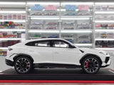 [MR Collection] 1:18 Lamborghini 2018 URUS S White Model Car Resin