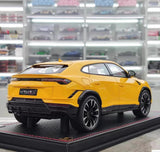 [MR Collection] 1:18 Lamborghini 2018 URUS S Yellow Model Car Resin
