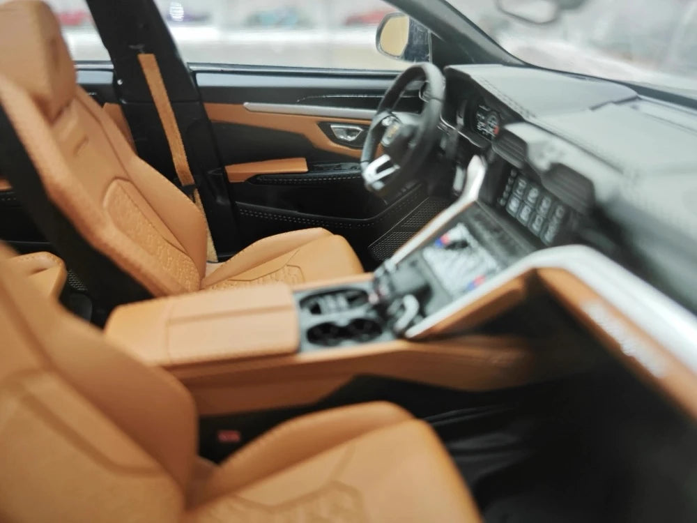 [MR Collection] 1:18 Lamborghini 2018 URUS S Deep Blue Model Car Resin