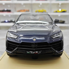 [MR Collection] 1:18 Lamborghini 2018 URUS S Deep Blue Model Car Resin