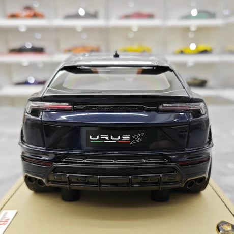 [MR Collection] 1:18 Lamborghini 2018 URUS S Deep Blue Model Car Resin