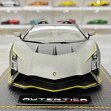 [MR Collection] 1:18 Lamborghini 2023 Autentica Roadster Green Model Car Resin