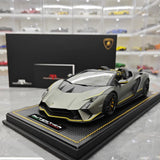 [MR Collection] 1:18 Lamborghini 2023 Autentica Roadster Green Model Car Resin