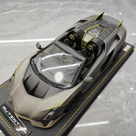 [MR Collection] 1:18 Lamborghini 2023 Autentica Roadster Green Model Car Resin