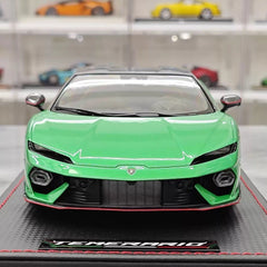[MR Collection] 1:18 Lamborghini 2025 Temerario Green Model Car Resin
