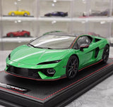 [MR Collection] 1:18 Lamborghini 2025 Temerario Green Model Car Resin