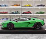 [MR Collection] 1:18 Lamborghini 2025 Temerario Green Model Car Resin
