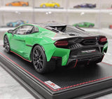 [MR Collection] 1:18 Lamborghini 2025 Temerario Green Model Car Resin